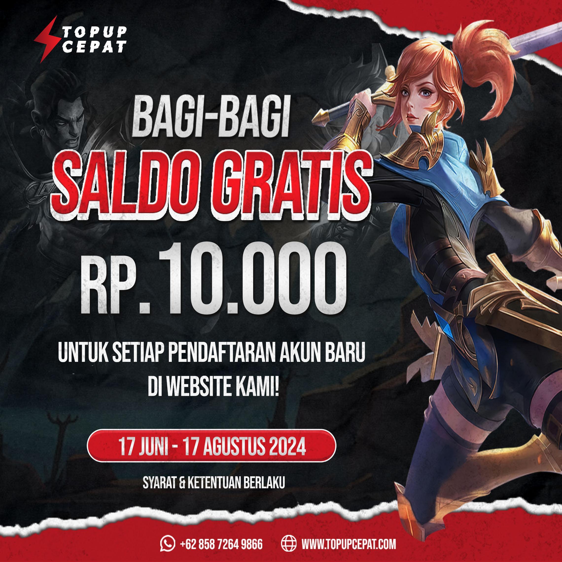 Daftar Depo 10k Saldo Gratis: Manfaatkan Kesempatan ini!