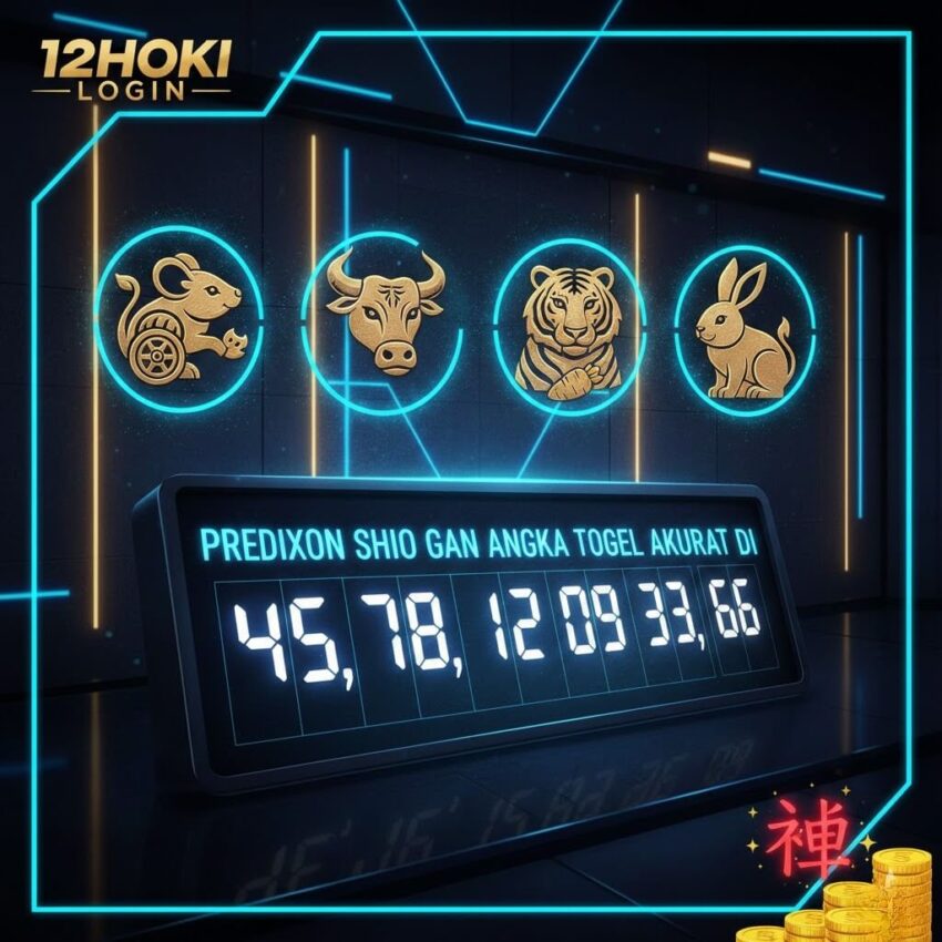 Prediksi Shio dan Angka Togel Paling Akurat di 12Hoki Login